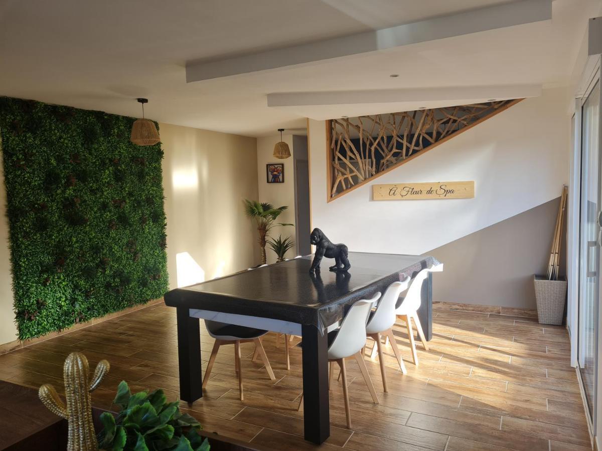 A Fleur De Spa : Maison Chaleureuse Avec Spa Privatif Et Billard. Coulogne Esterno foto